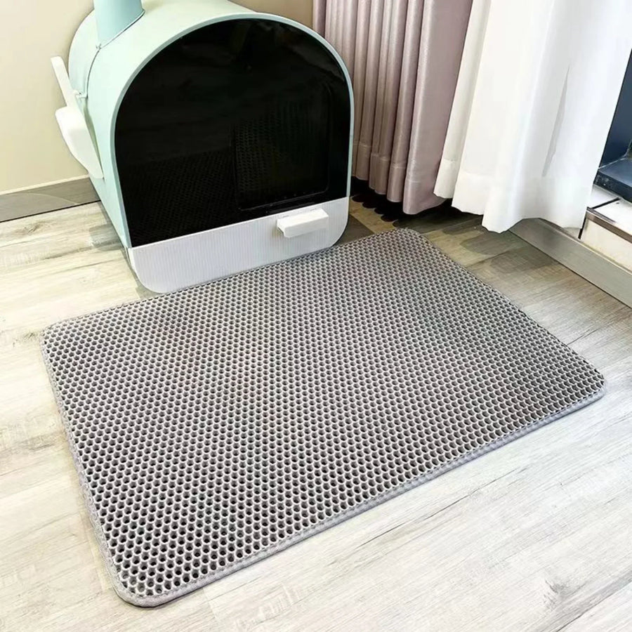 Tapis de sortie de litière - Imperméable et lavable