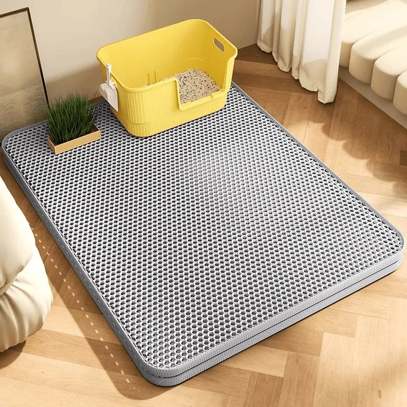 Tapis de sortie de litière - Imperméable et lavable