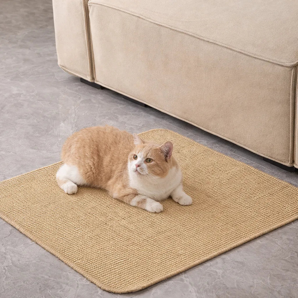 Tapis griffoir pour chat - Tapis mural protection