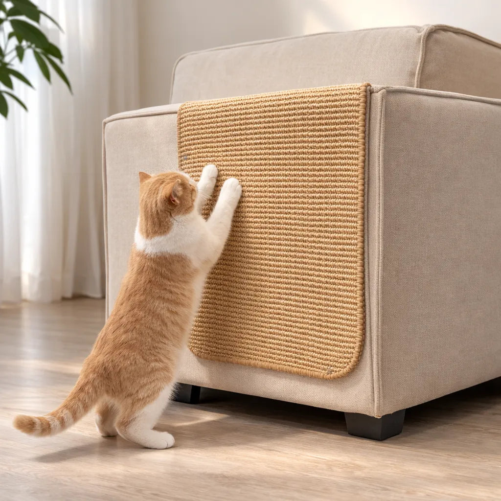 Tapis griffoir pour chat - Tapis mural protection