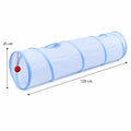 Tunnel pour chat pliable 3 voies - Jouet interactif durable