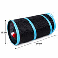 Tunnel pour chat pliable - S, T, Y ou 5 branches balle suspendue